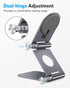 OMOTON Stand for MagSafe Charger, Foldable Phone Stand Holder for MagSafe Accessories, Not Include Charger or Cable, Compatible with iPhone 16/15/...
